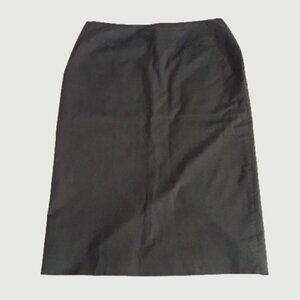 ​Reiss Gianna Dark Gray Pinstripe Pencil Skirt, Size 4